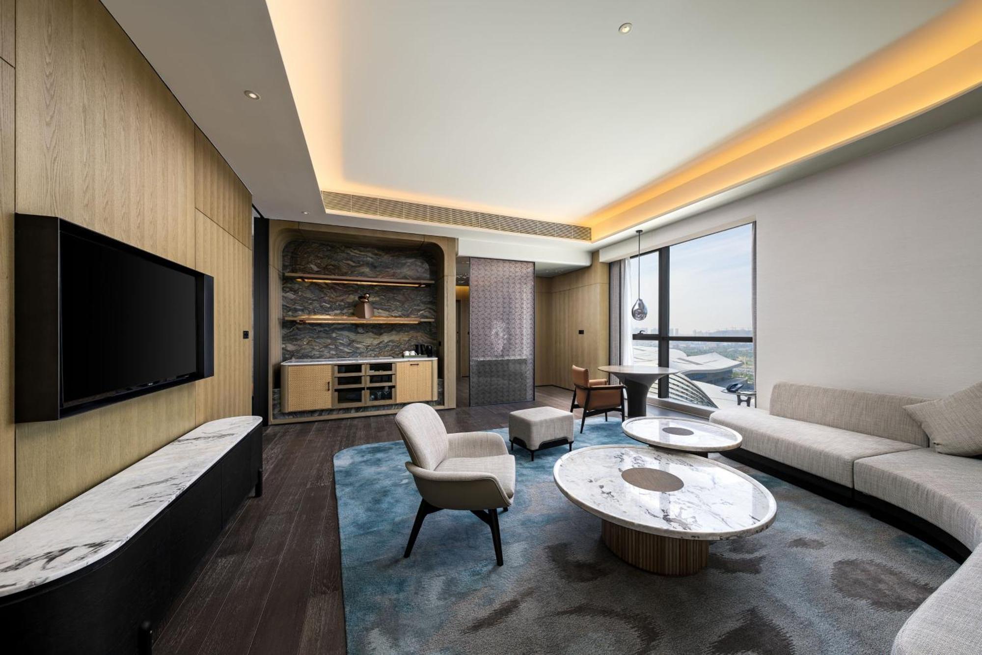 The Westin Yantai Hotel Exterior foto